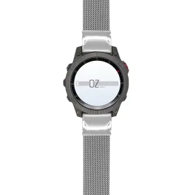Silver Milanese Loop Garmin Fenix 6X / 7X / 8 (51MM) Band