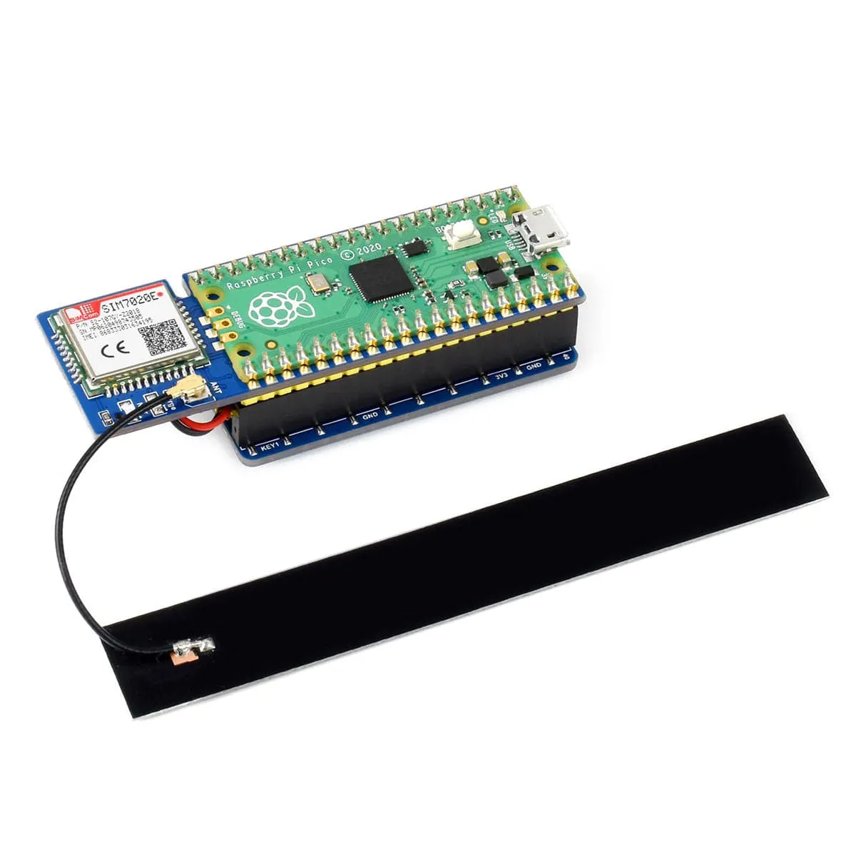 SIM7020E NB-IoT Module For Raspberry Pi Pico
