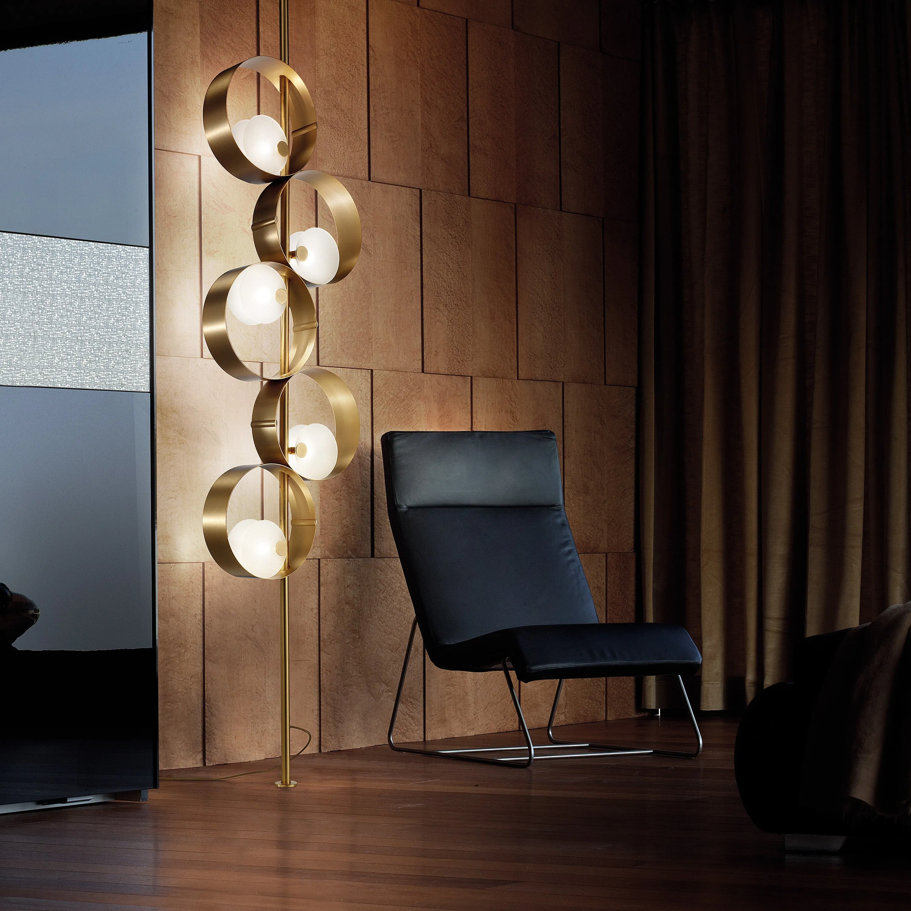 Sound LED Floor Lamp