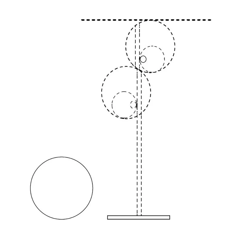 Sound LED Floor Lamp