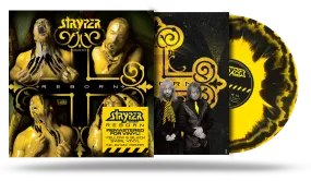 STRYPER - REBORN (Vinyl) Yellow & Black Swirl 2022 GIRDER RECORDS (Legends of Rock) Remastered