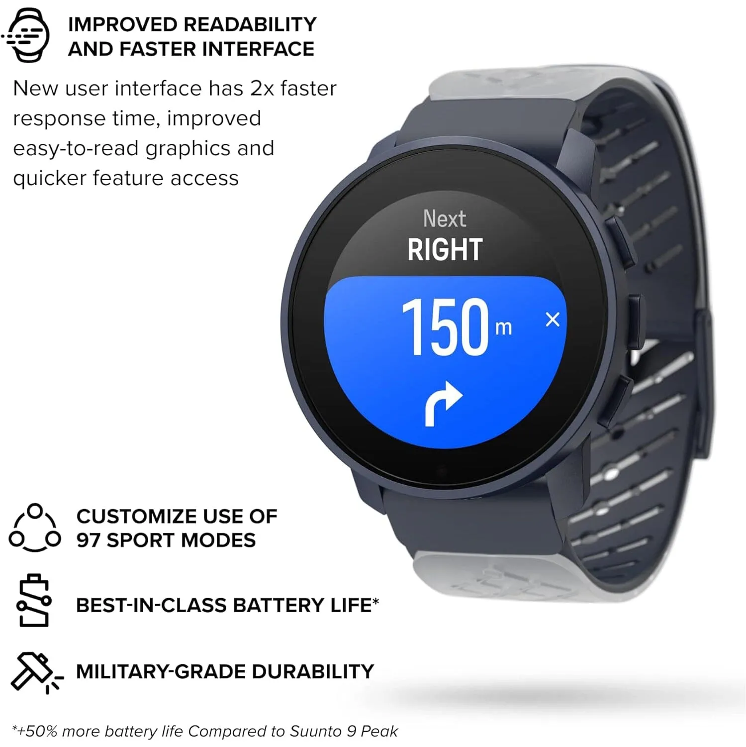 SUUNTO 9 Peak and Peak Pro Sports GPS Watch  (Refurbished)