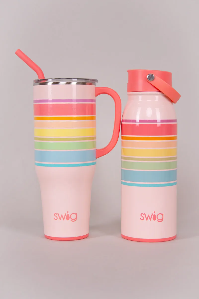 Swig Good Vibrations Flip   Sip Bottle (36oz)