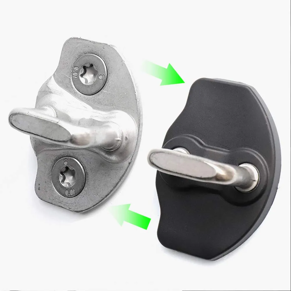 Tesla Model 3 & Y Door Lock & Door Stopper Covers (Set of 6)