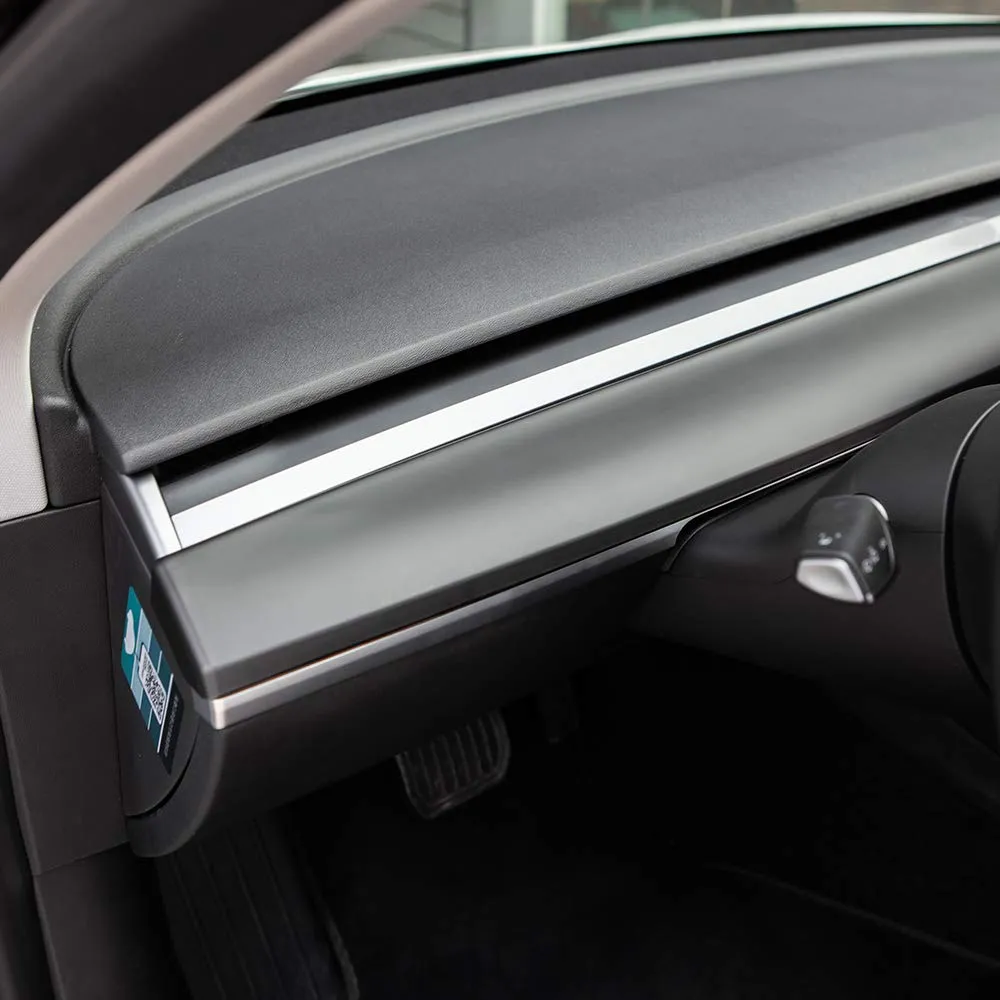 Tesla Model 3 & Y Matte Black Dashboard Cap