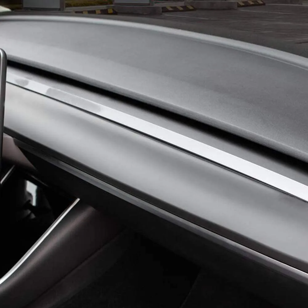 Tesla Model 3 & Y Matte Black Dashboard Cap