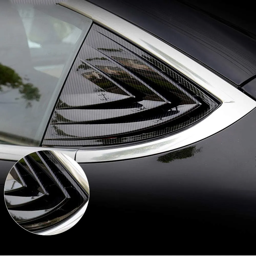 Tesla Model 3 Rear Quarter Window Protector (Two Piece Set)