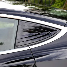 Tesla Model 3 Rear Quarter Window Protector (Two Piece Set)