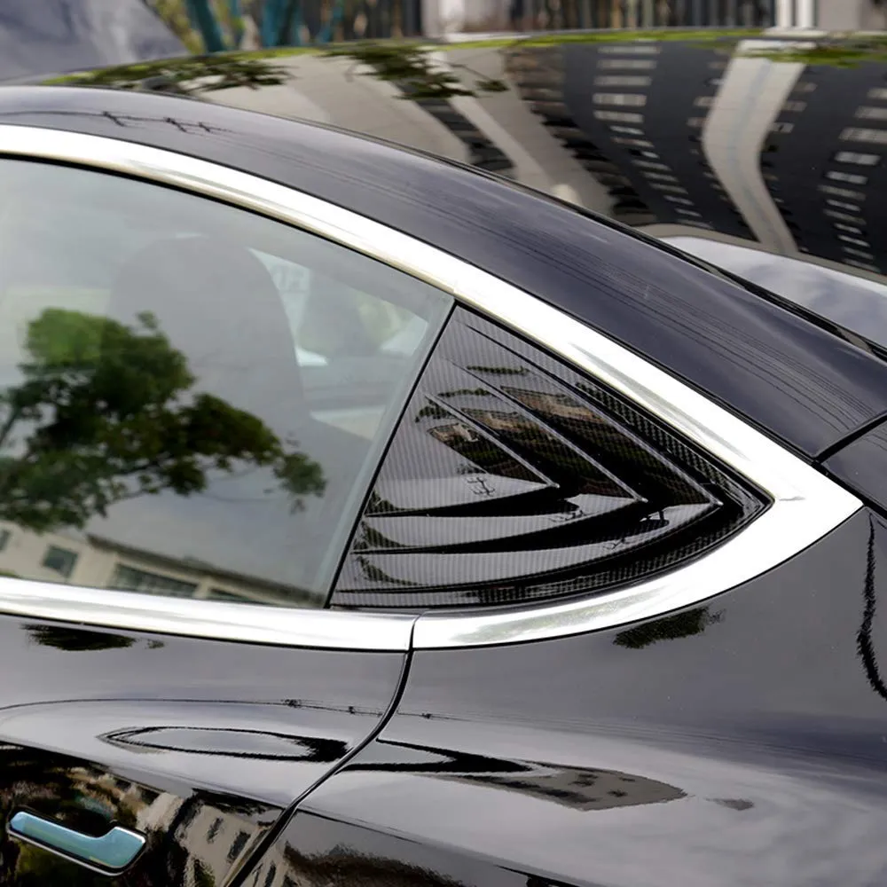 Tesla Model 3 Rear Quarter Window Protector (Two Piece Set)
