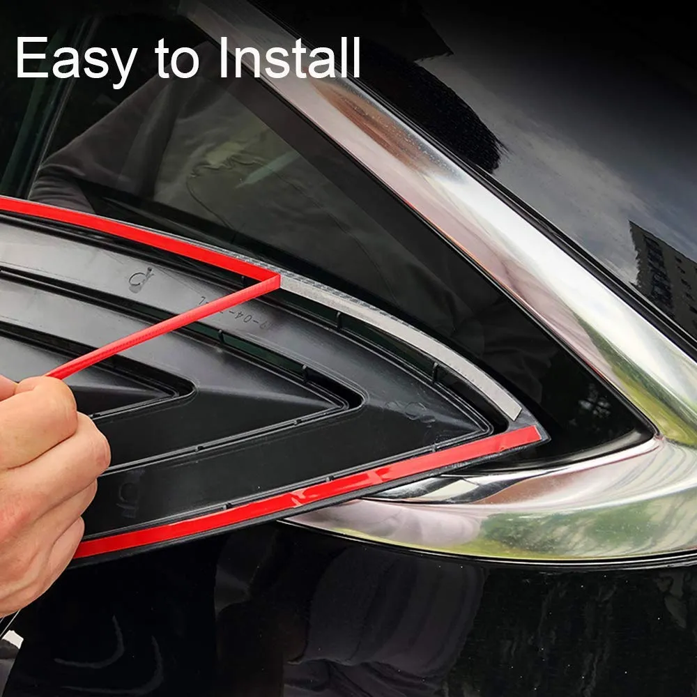Tesla Model 3 Rear Quarter Window Protector (Two Piece Set)