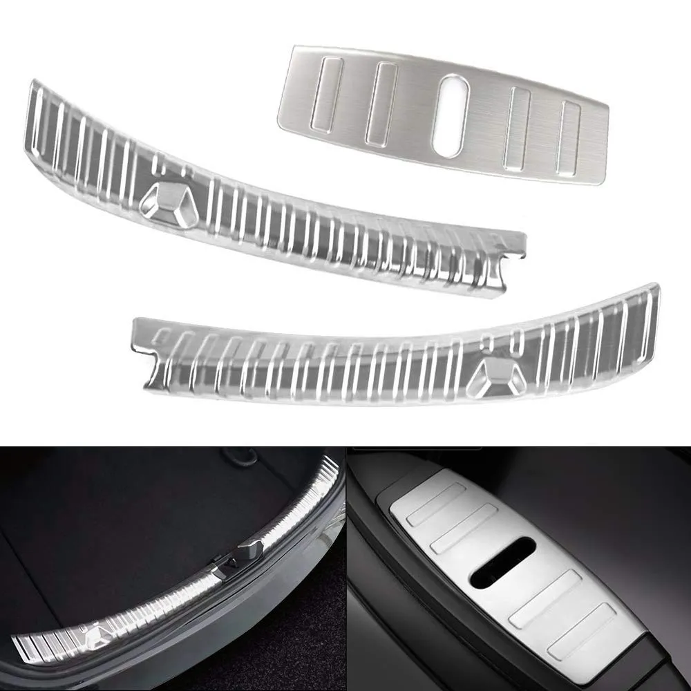 Tesla Model 3 Rear Trunk and Frunk Bumper Protector Guards