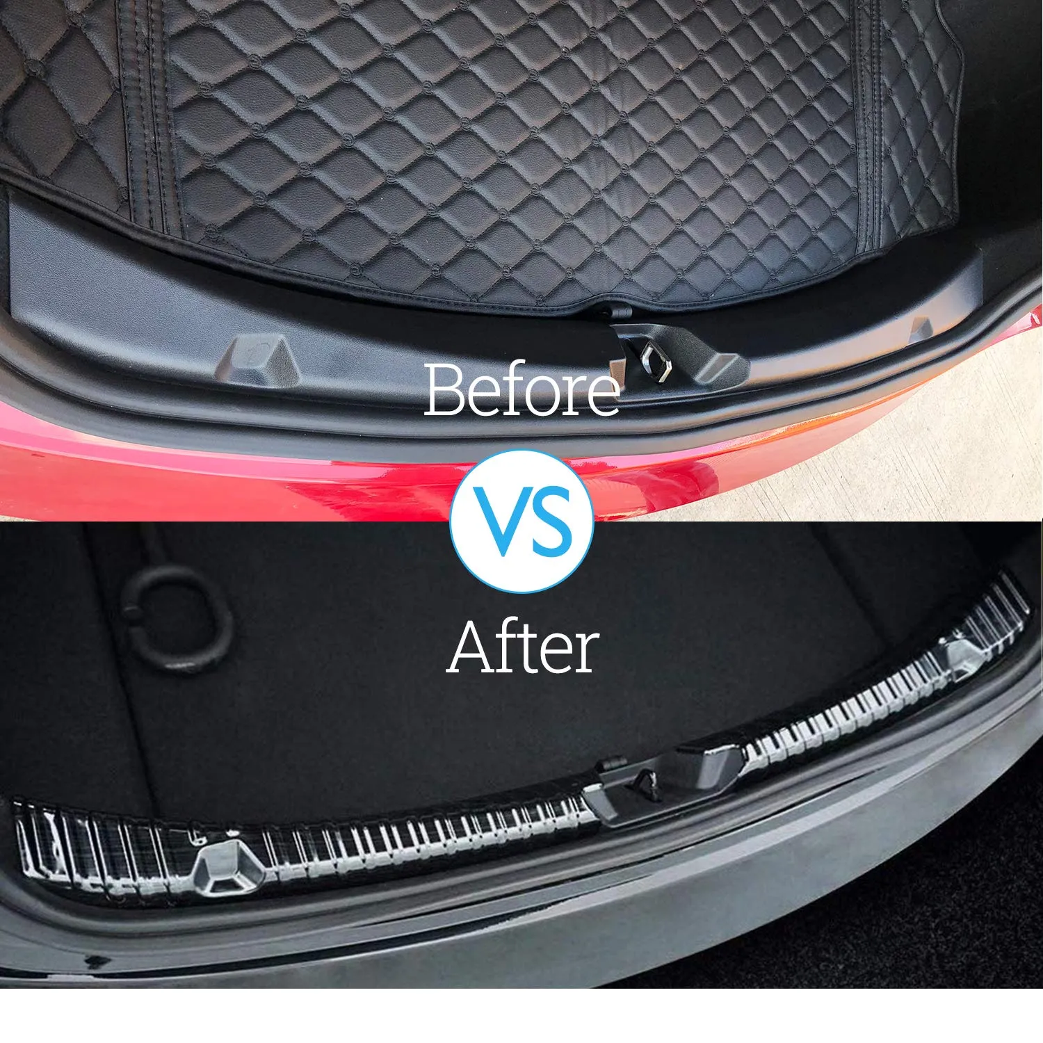 Tesla Model 3 Rear Trunk and Frunk Bumper Protector Guards