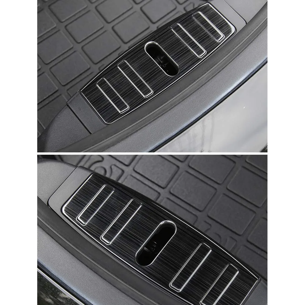 Tesla Model 3 Rear Trunk and Frunk Bumper Protector Guards