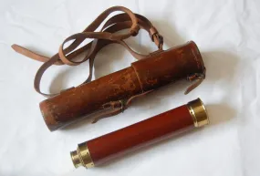 Three Draw Telescope by Matthew Berge (Late Ramsden) owned by Horatio Stewart 95th Rifles