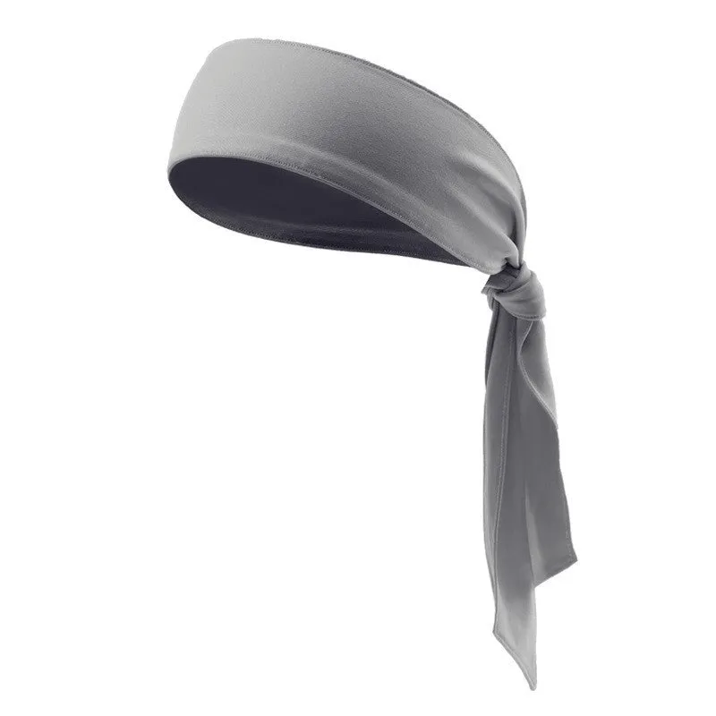 Tie Knotted Fitness Elastic Female Headband Sports Turban