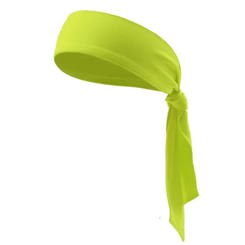 Tie Knotted Fitness Elastic Female Headband Sports Turban