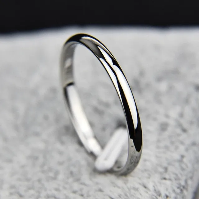 Titanium Smooth Stylist Ring