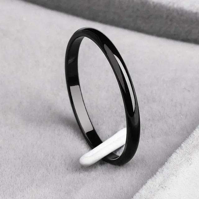 Titanium Smooth Stylist Ring