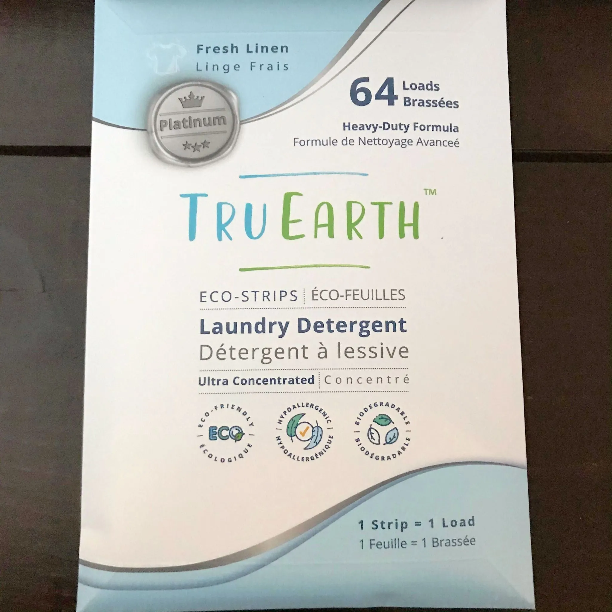 Tru Earth Eco Strips Laundry Detergent