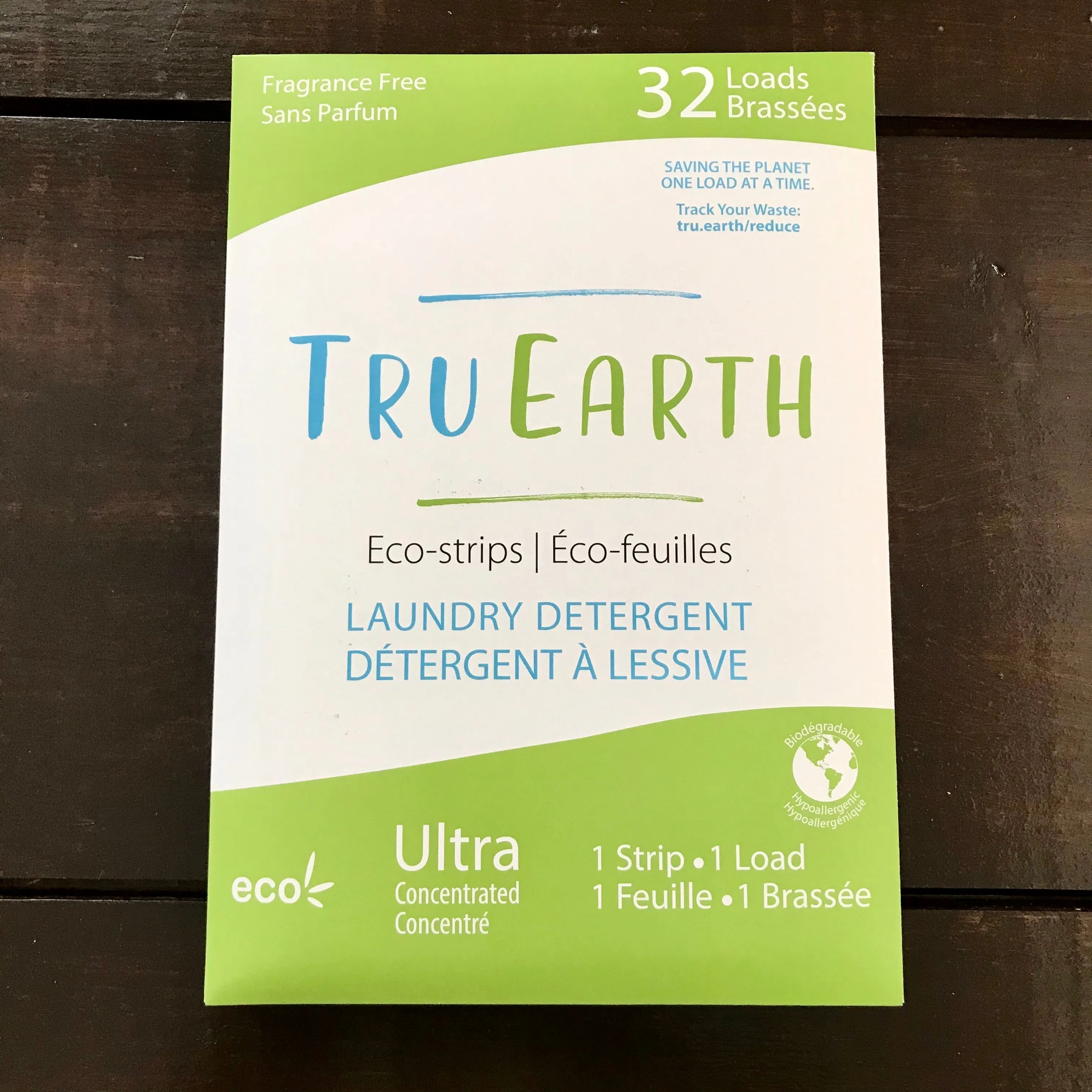 Tru Earth Eco Strips Laundry Detergent