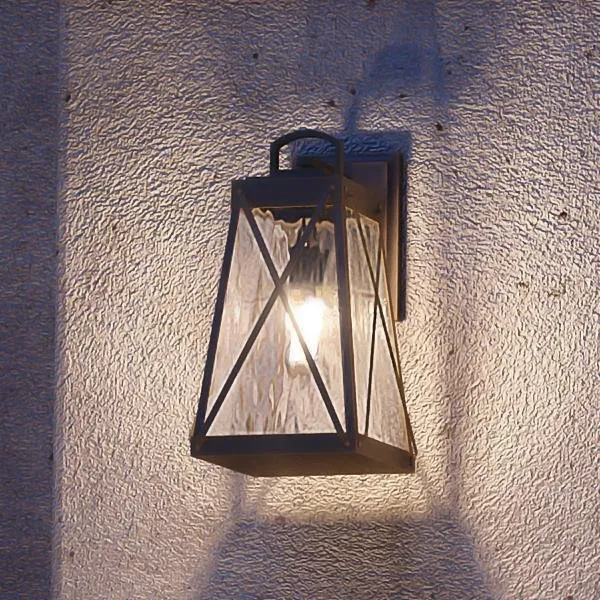 UHP1050 English Country Outdoor Wall Light, 11-1/2"H x 6"W, Olde Bronze Finish, Saint Paul Collection