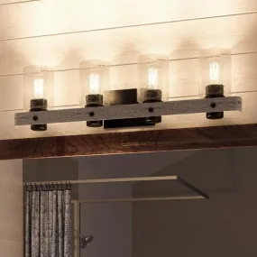 UHP2486 Modern Farmhouse Bath Fixture, 8-1/2"H x 32-7/8"W, Charcoal Finish, Adelaide Collection