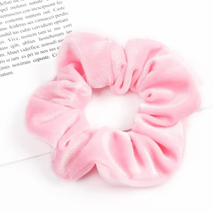 Velvet Scrunchie Women Girls Elastic Hair Rubber Bands Accessories Gum For Women Tie Hair Ring Rope Ponytail Holder Headdress