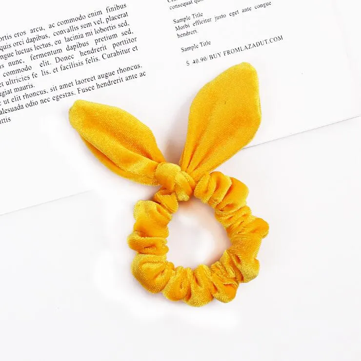 Velvet Scrunchie Women Girls Elastic Hair Rubber Bands Accessories Gum For Women Tie Hair Ring Rope Ponytail Holder Headdress