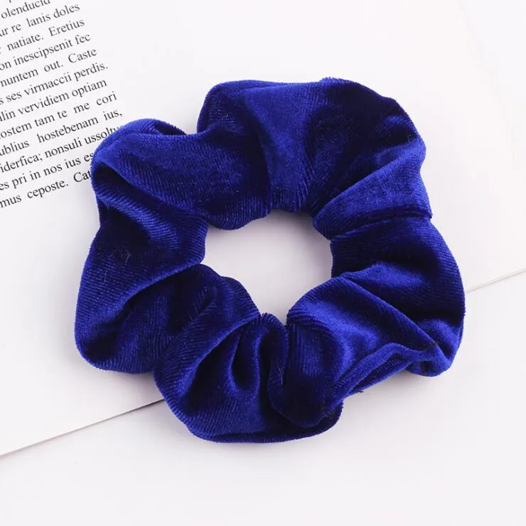 Velvet Scrunchie Women Girls Elastic Hair Rubber Bands Accessories Gum For Women Tie Hair Ring Rope Ponytail Holder Headdress
