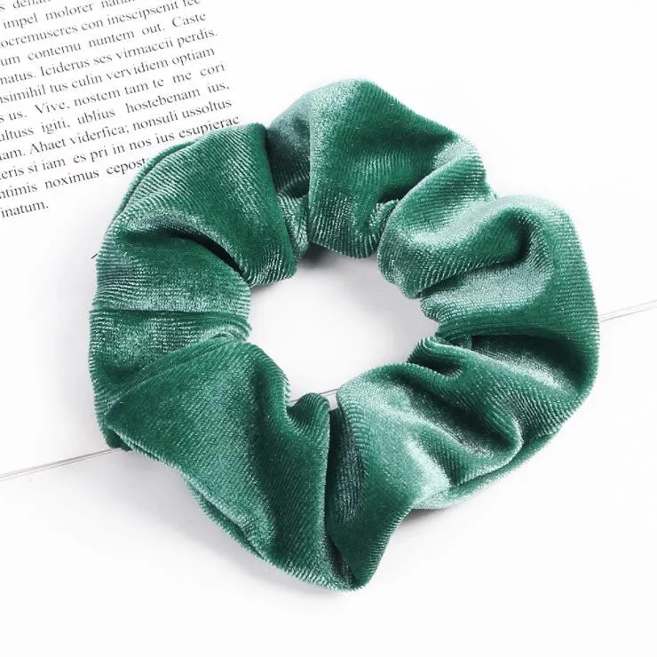 Velvet Scrunchie Women Girls Elastic Hair Rubber Bands Accessories Gum For Women Tie Hair Ring Rope Ponytail Holder Headdress