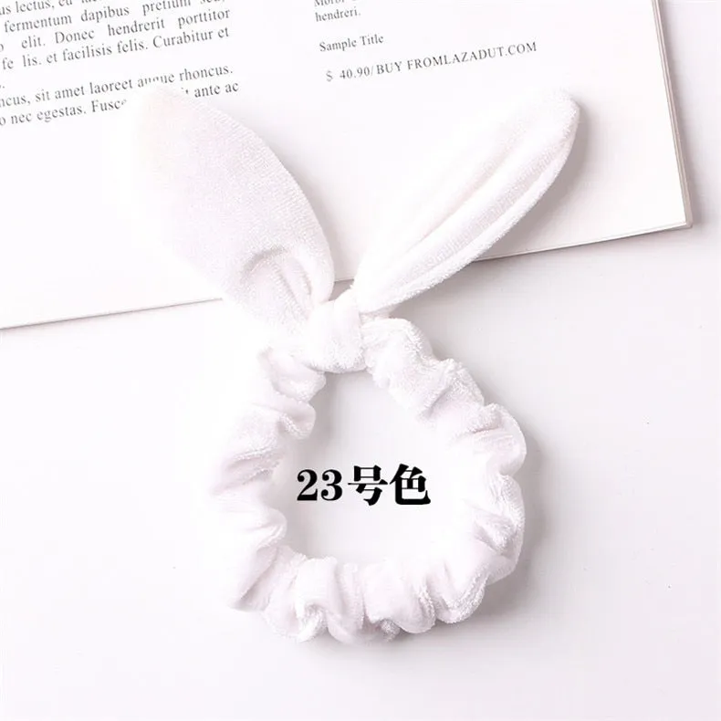 Velvet Scrunchie Women Girls Elastic Hair Rubber Bands Accessories Gum For Women Tie Hair Ring Rope Ponytail Holder Headdress