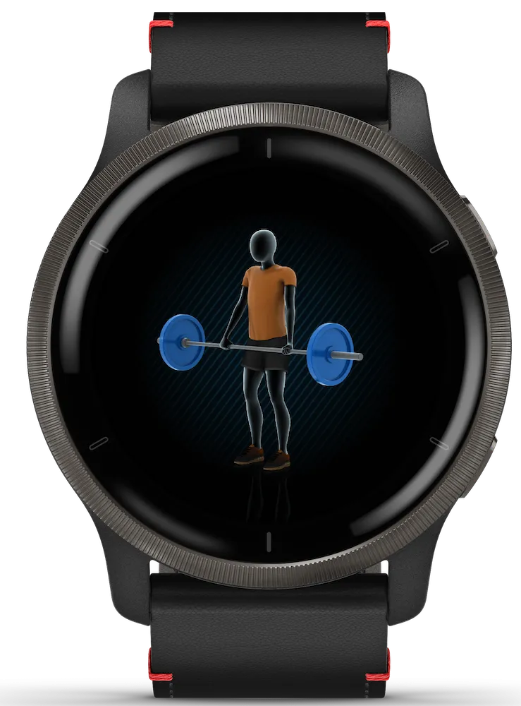 Venu 2 Smart Watch, 45mm - Slate/Black - 010-02430-21