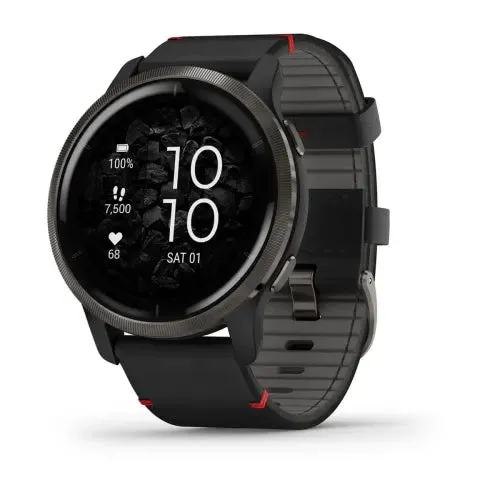 Venu 2 Smart Watch, 45mm - Slate/Black - 010-02430-21