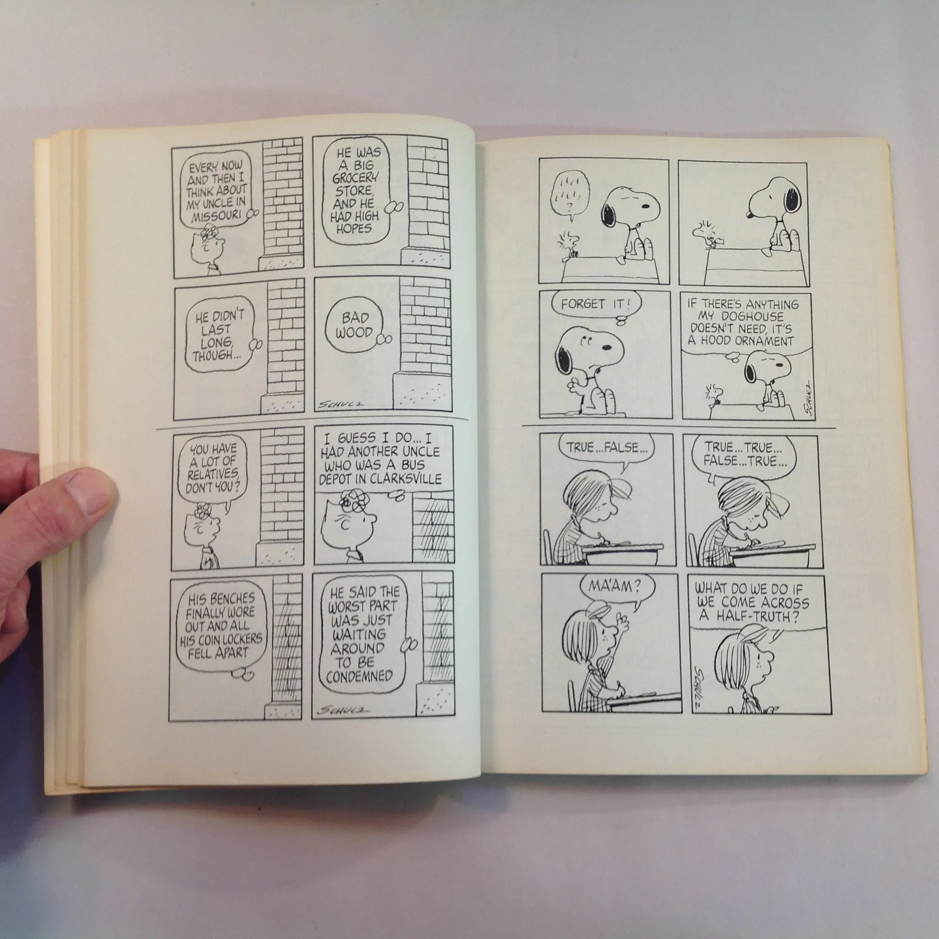 Vintage 1979 Trade Paperback Peanuts Parade: And A Woodstock in A Birch Tree Charles M. Schulz