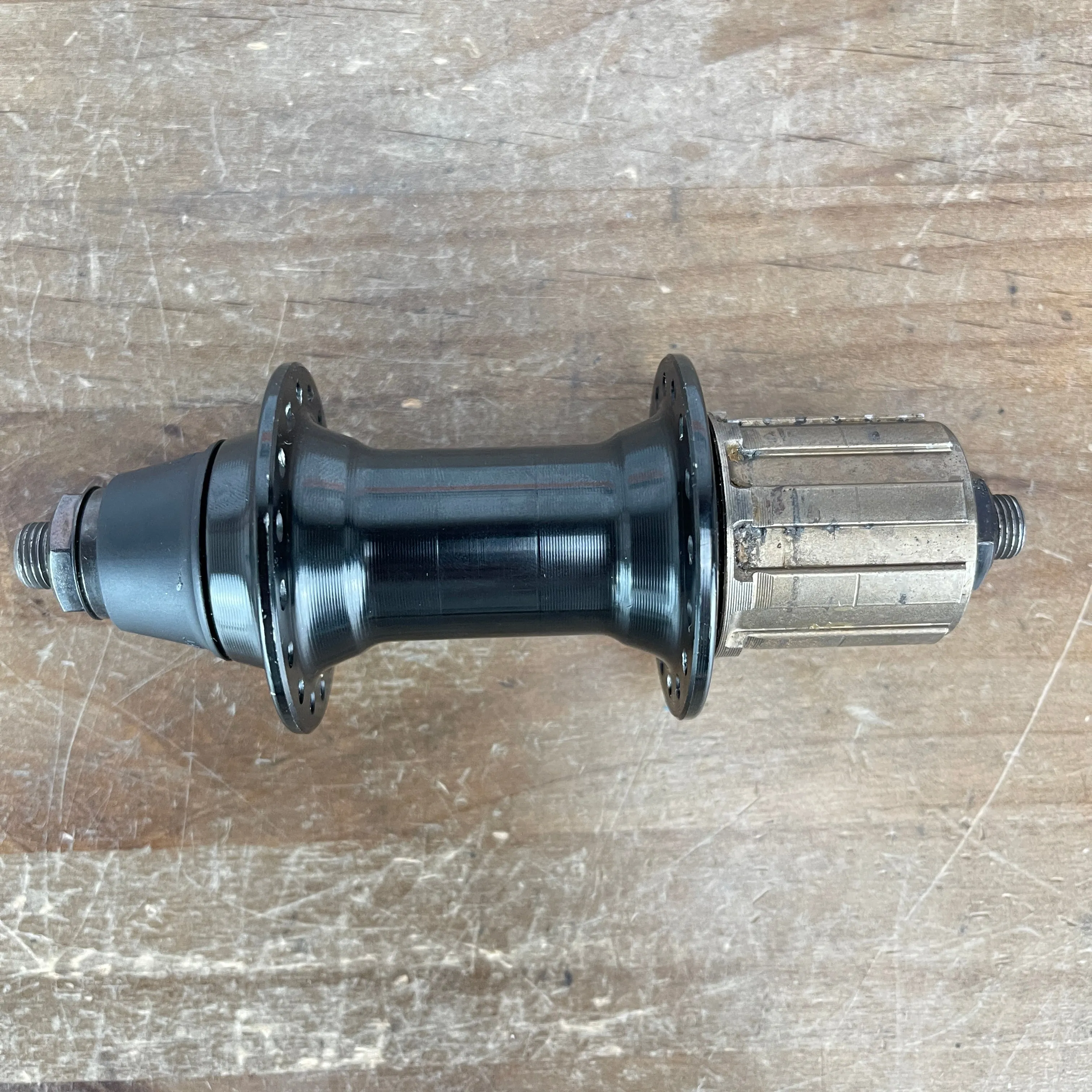 Vintage! Shimano 32h 6-Speed MTB 100/135mm QR Hubs   Skewers