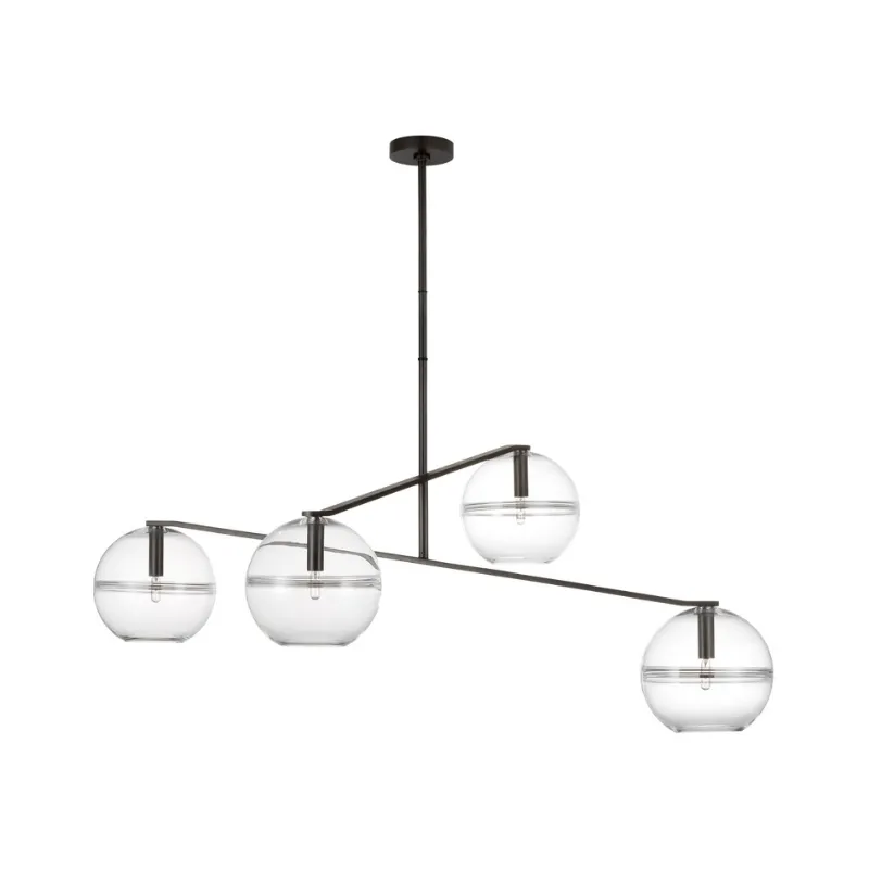 Visual Comfort SLCH355C-L Lowing 4-lt 59" LED Chandelier