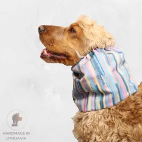 Waterproof  Dog Snood | Colourful Strips
