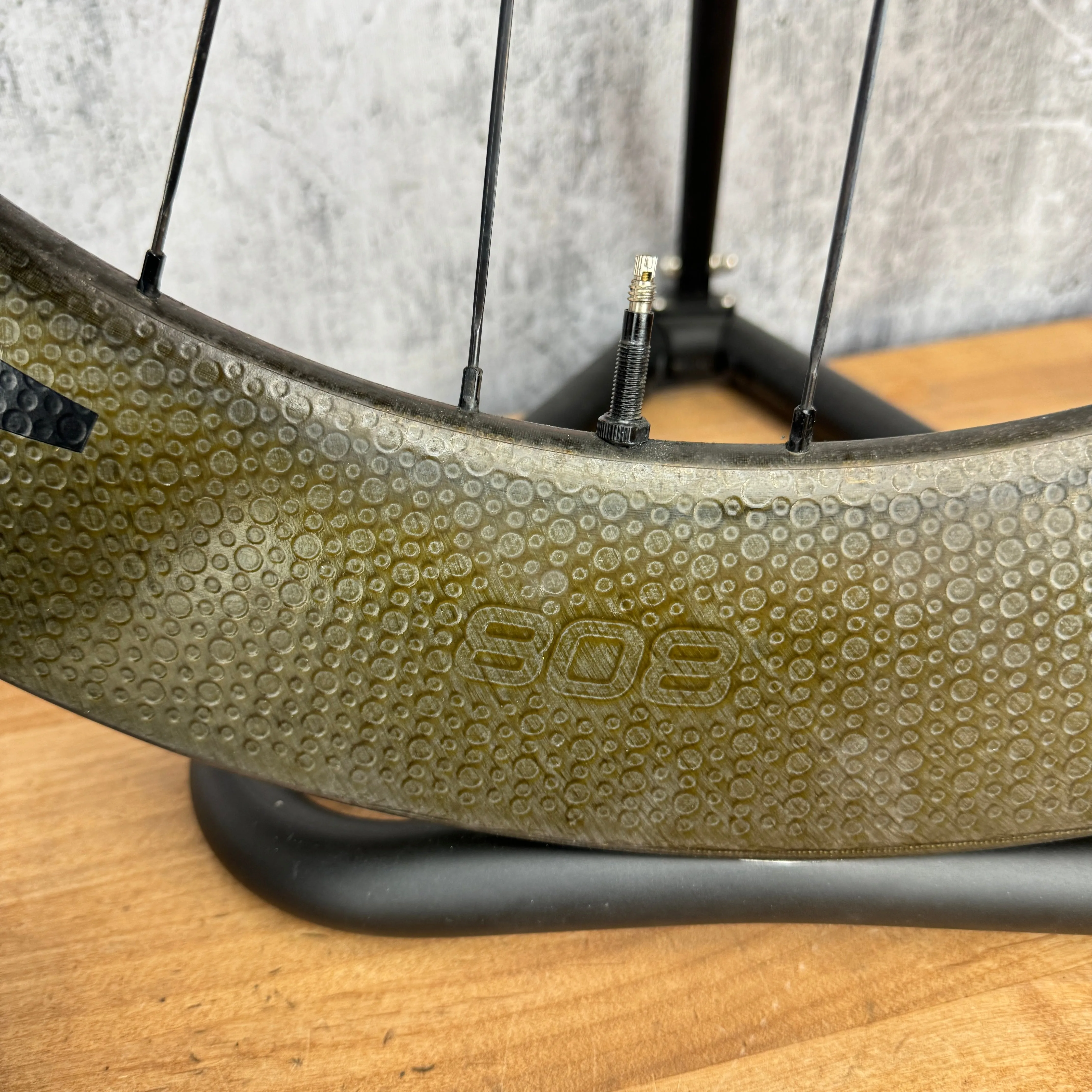 Zipp Firecrest 808 Carbon Tubeless Disc Wheelset 700c 2008g 77/177 6-Bolt