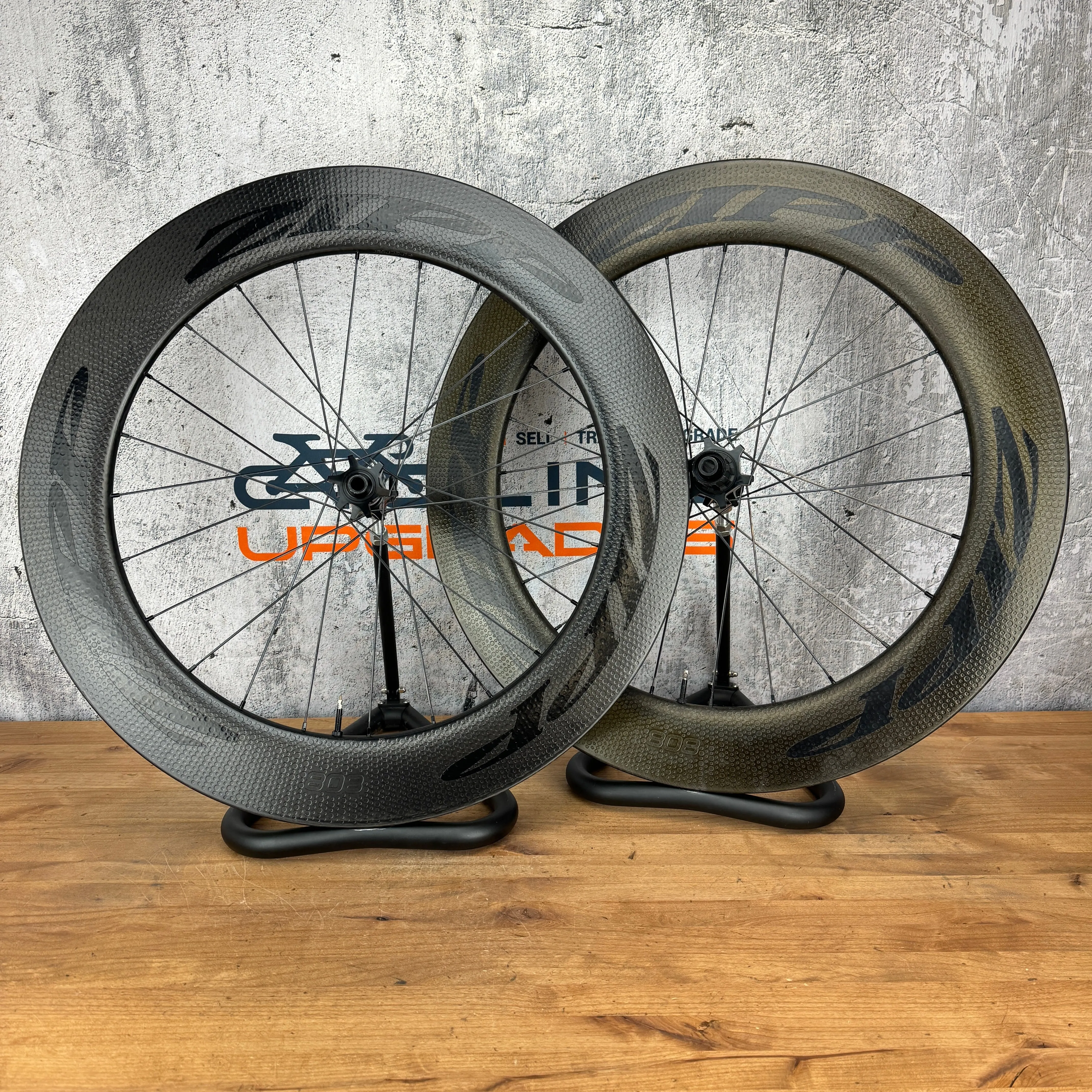 Zipp Firecrest 808 Carbon Tubeless Disc Wheelset 700c 2008g 77/177 6-Bolt