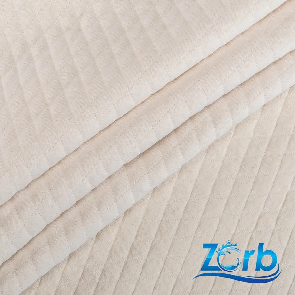 Zorb® 3D Diamond Silver Fabric (W-515)