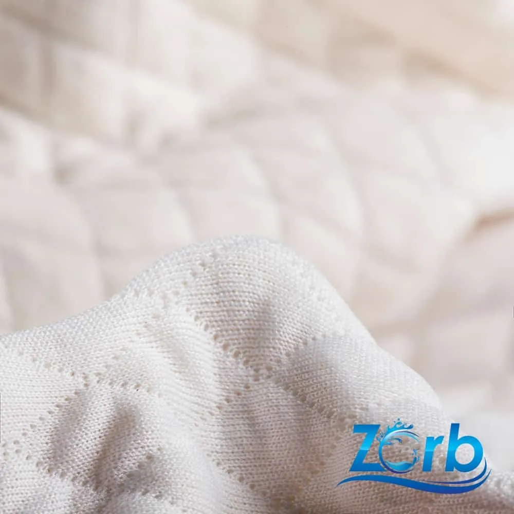 Zorb® 3D Diamond Silver Fabric (W-515)