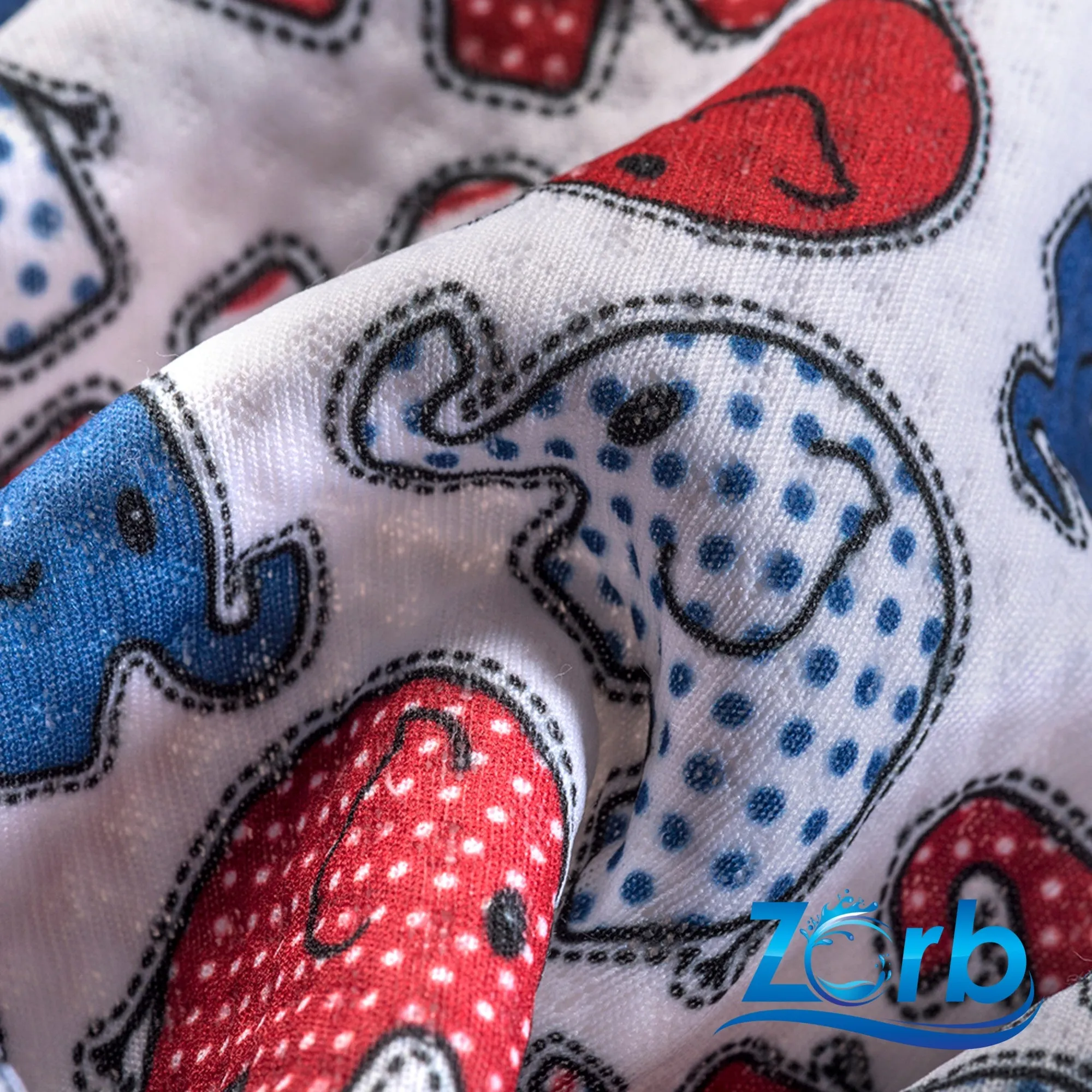 Zorb® 3D Stay Dry Dimple Print Fabric (W-640)