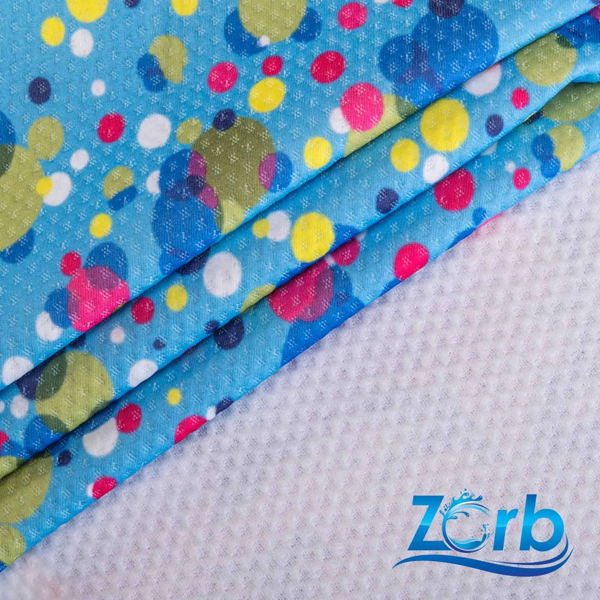 Zorb® 3D Stay Dry Dimple Print Fabric (W-640)