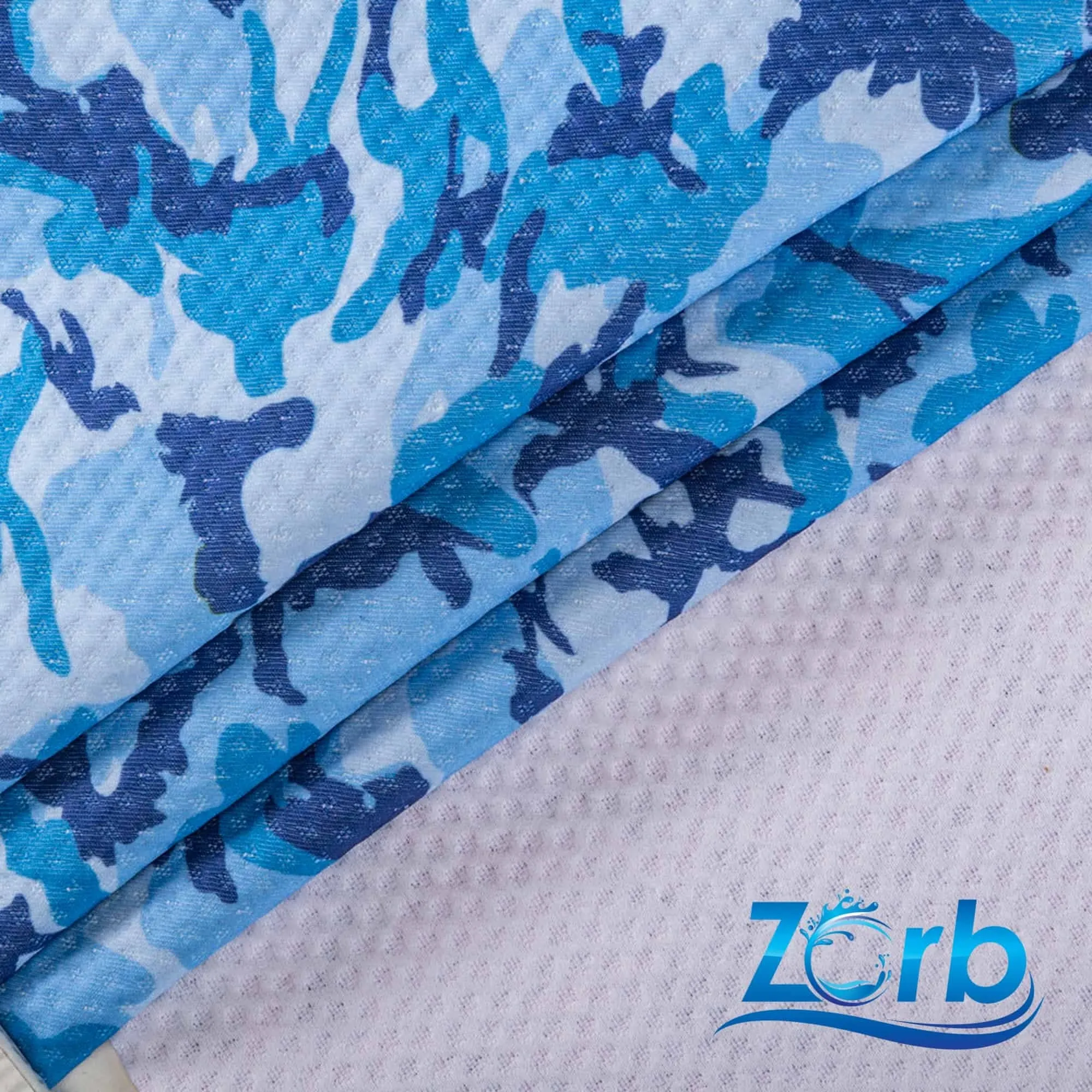 Zorb® 3D Stay Dry Dimple Print Fabric (W-640)