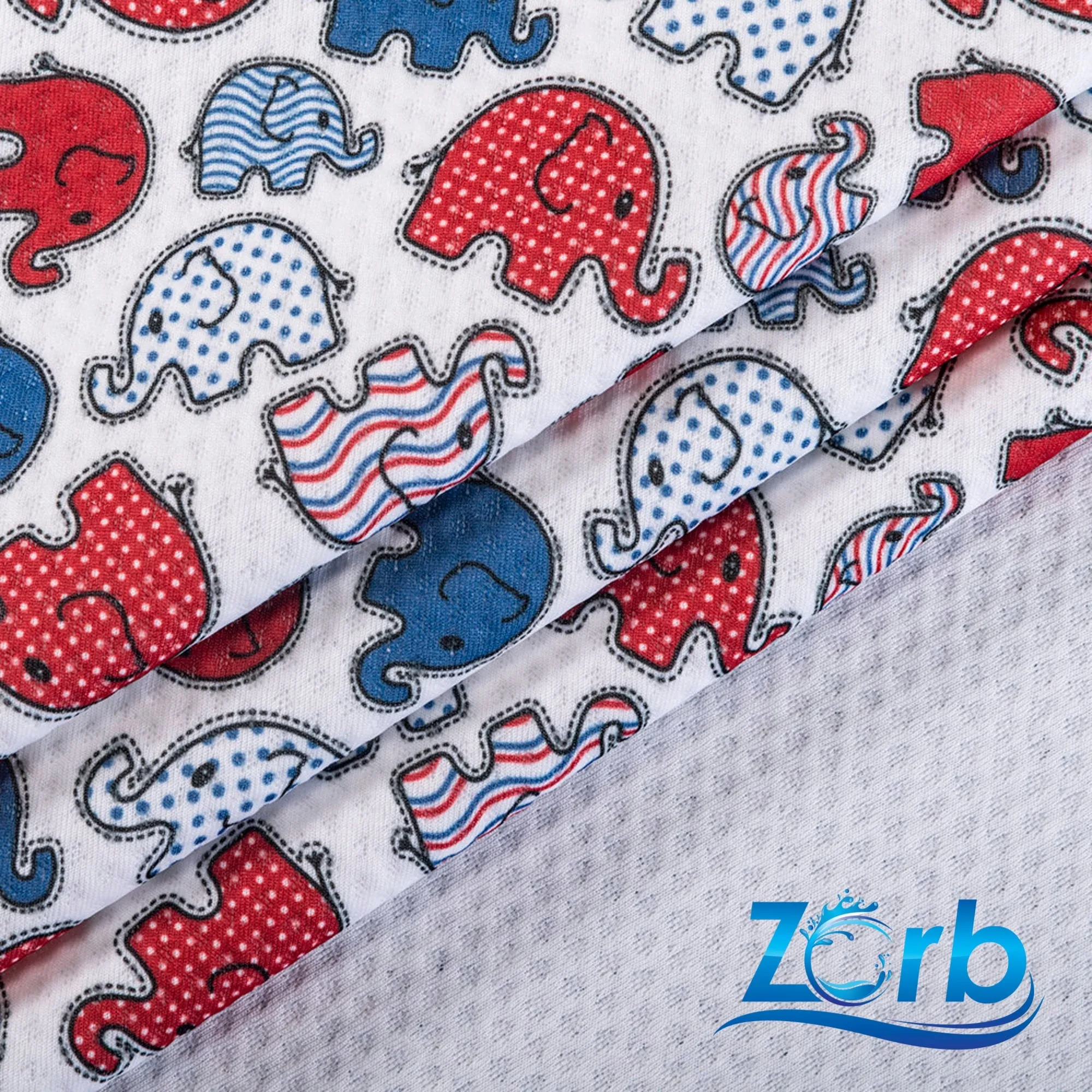 Zorb® 3D Stay Dry Dimple Print Fabric (W-640)