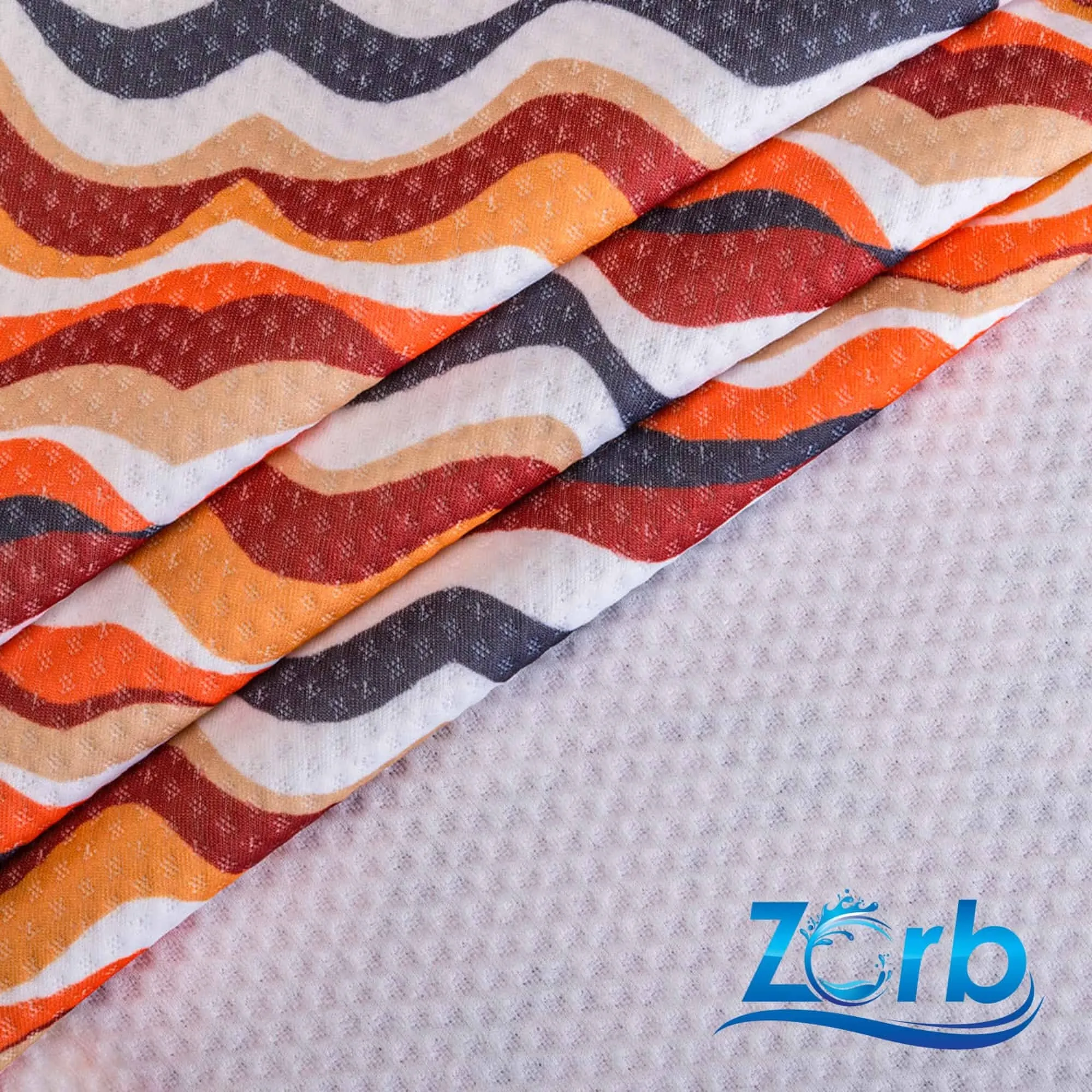 Zorb® 3D Stay Dry Dimple Print Fabric (W-640)