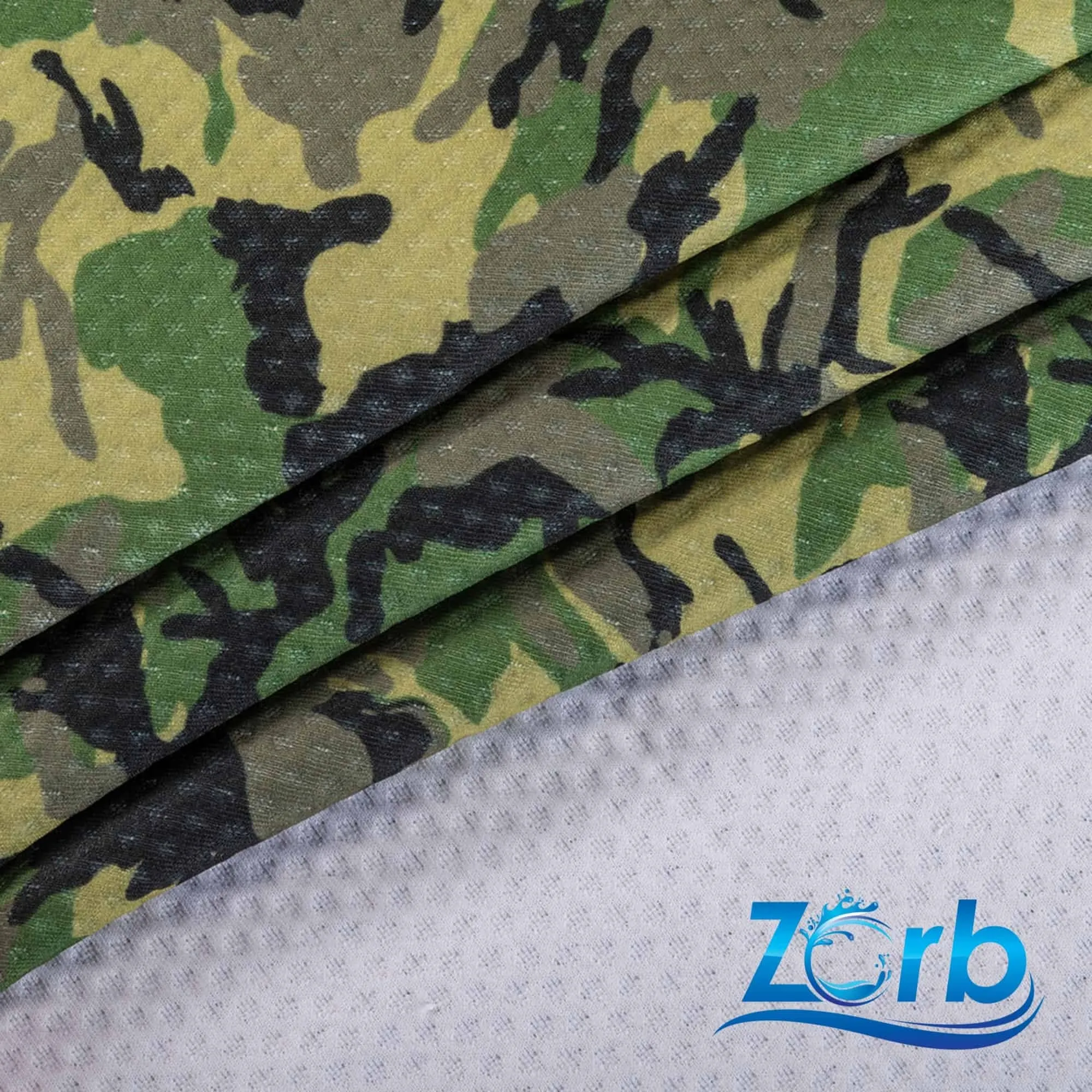 Zorb® 3D Stay Dry Dimple Print Fabric (W-640)